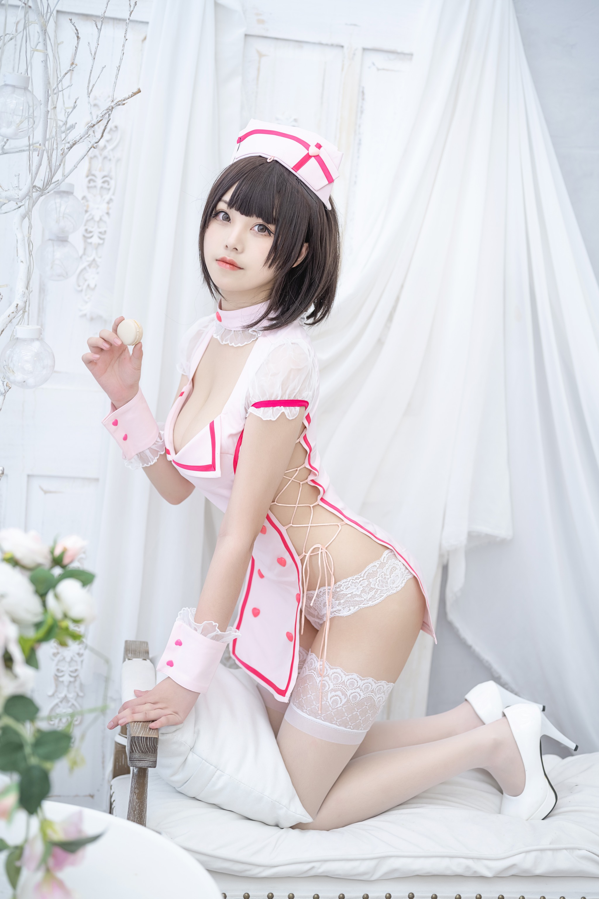 蜜汁猫裘 - NO.069 小护士 [61P]-XikXak